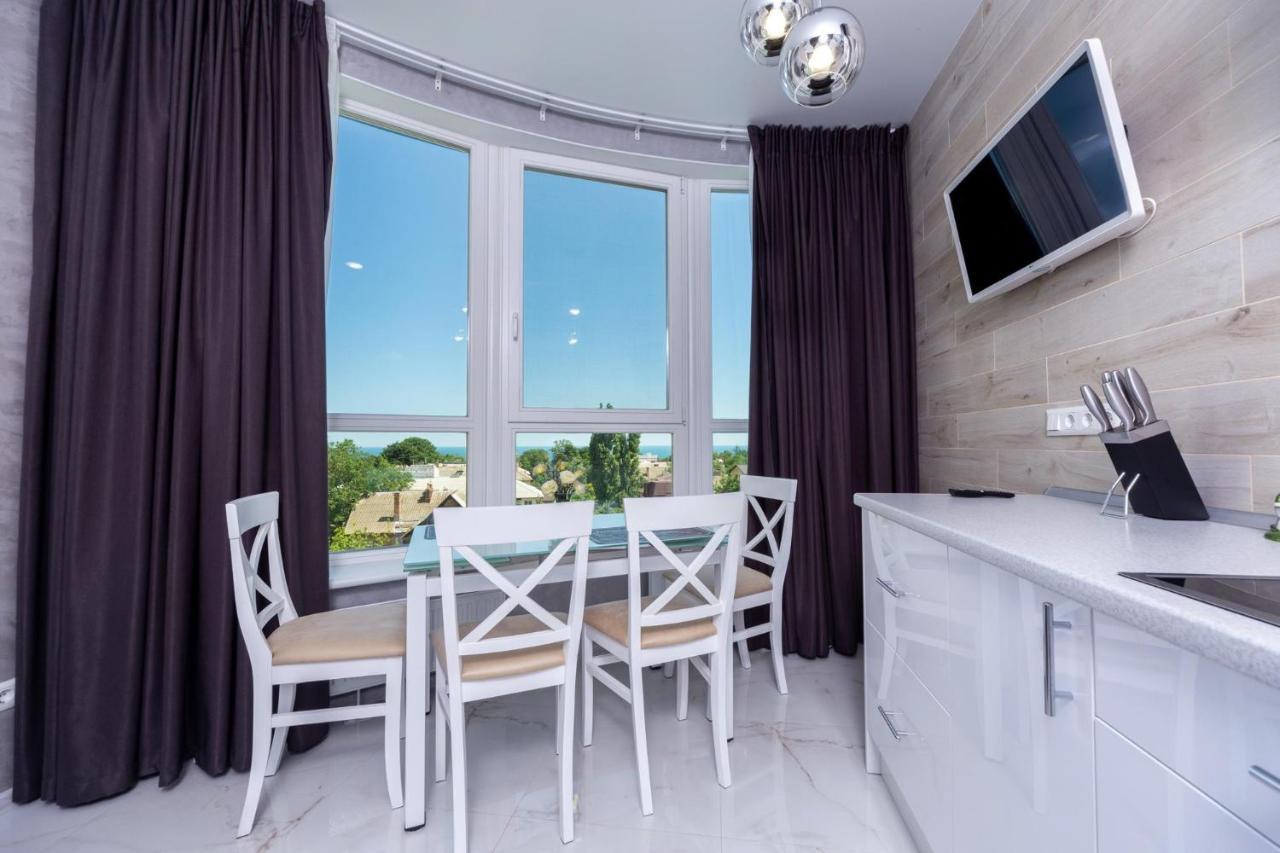 Vip Apartment C Панорамой Моря, Жк Новый Берег Odesa Exterior photo